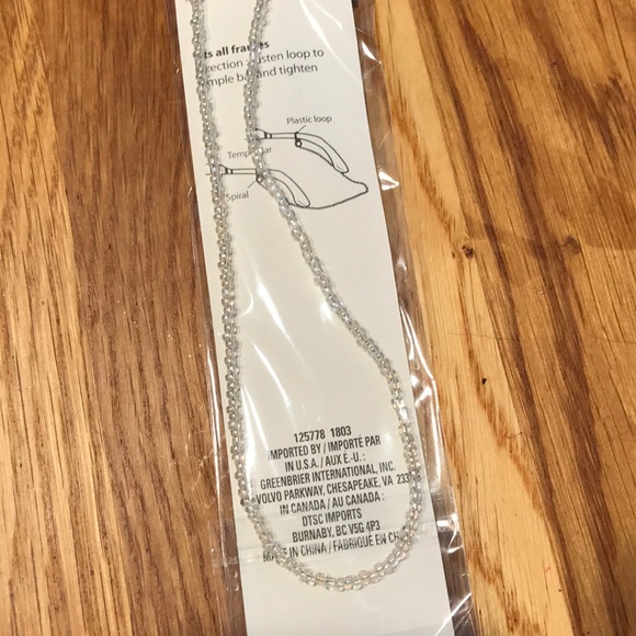 Beaded Eyeglasses Cord New in Packaging 26” - Picture 2 of 3